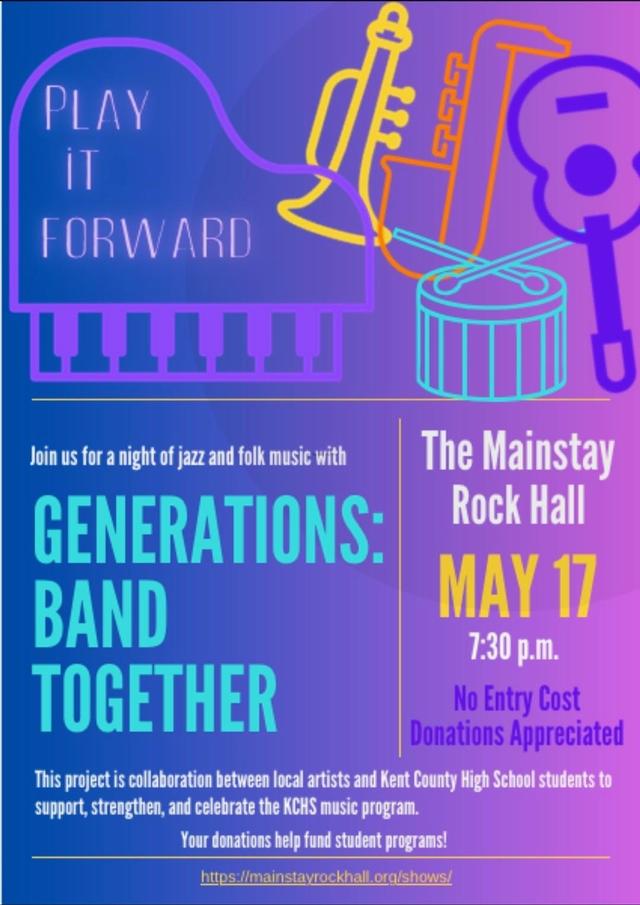 Kent County Generations Band Together 2026<br>730pm
